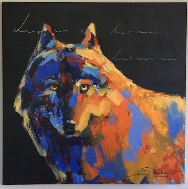 St. Pöltner Wolf  80x80