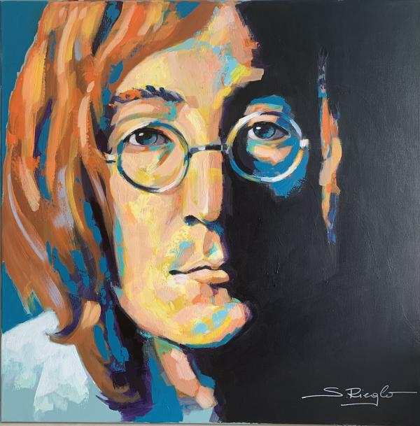 John Lennon. 80x80 cm